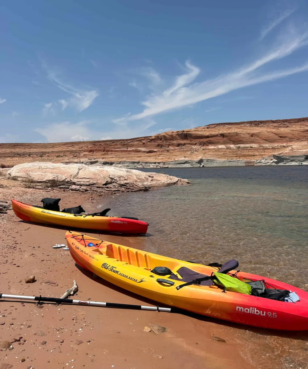 Kajak tour - Lake Powell