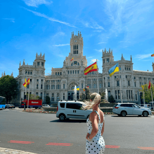 Boukje in Madrid