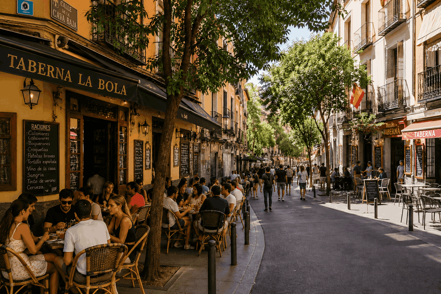 Madrid tapasstraat
