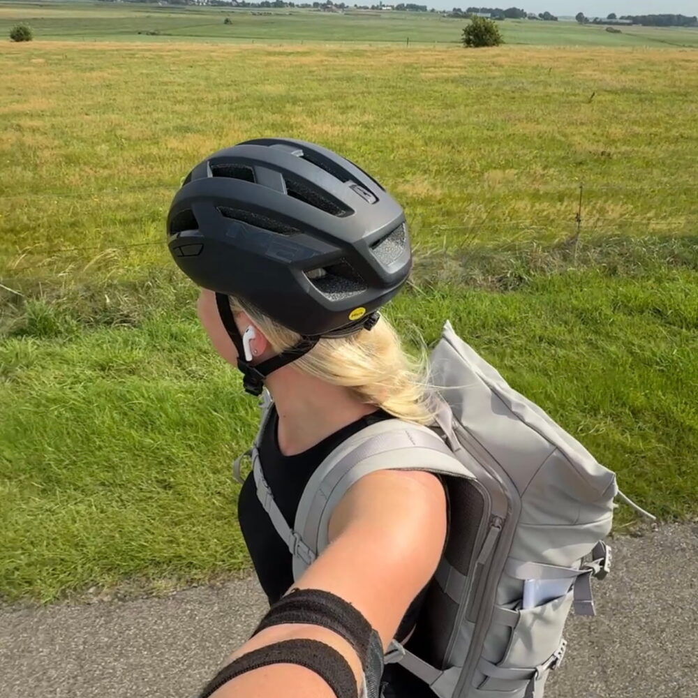 Boukje skeeleren - Navigeren onderweg