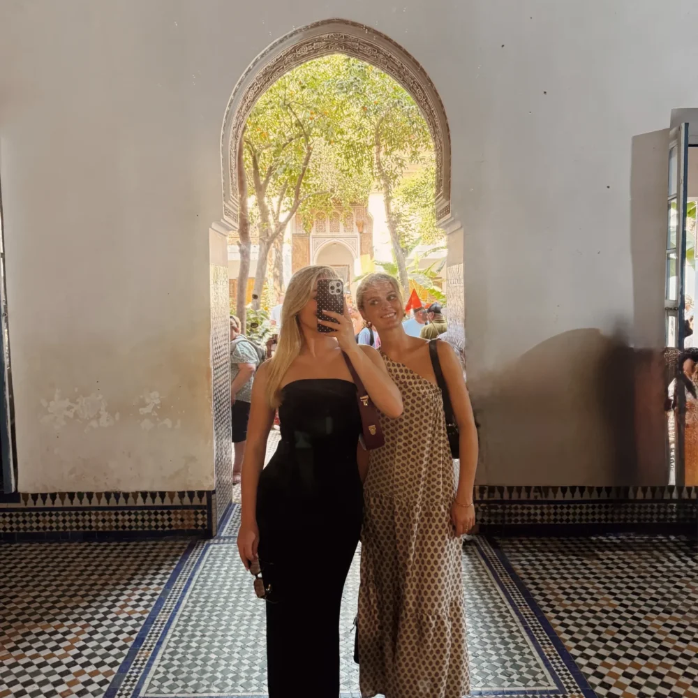 Selfie Boukje marrakech