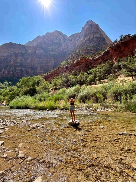 Boukje Keizer Zion Park - Onze eerste dag in Zion Park
