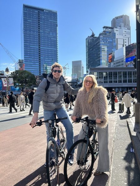 Fietstour Tokyo Boukje rotated - Onze eerste dag in Tokio